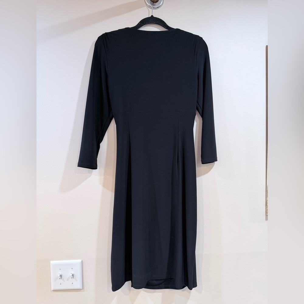 🔥Ralph Lauren Women’s Elegant Black Dress Size 6 EC🔥 - Picture 2 of 5